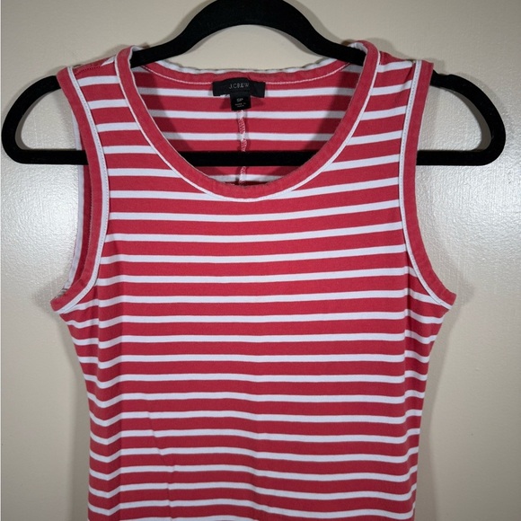 J Crew Striped High-Low Maxi Dress cotton size Small - Picture 5 of 6